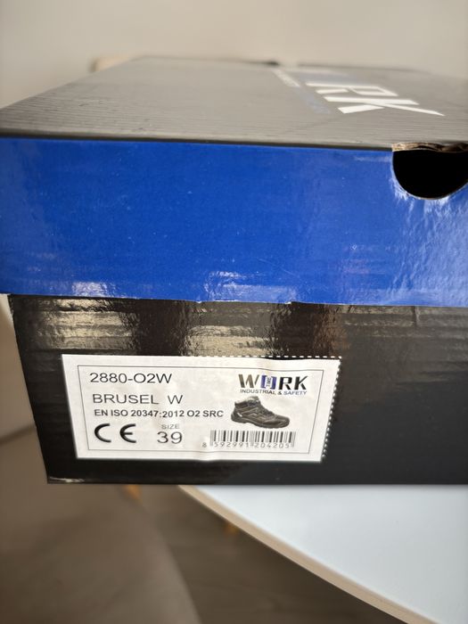 Buty Robocze Trzewiki Zimowe Ocieplane Męskie