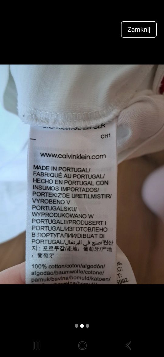 Koszulka męska Calvin Klein