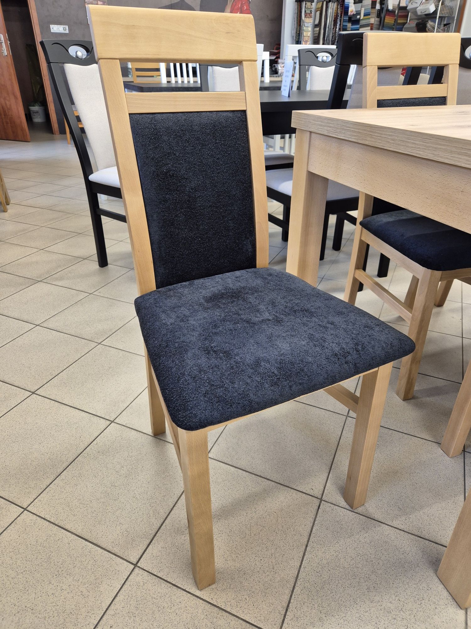 Solidny stół rozkładany dąb artisan 140/180/80 + 6 krzeseł od ręki!