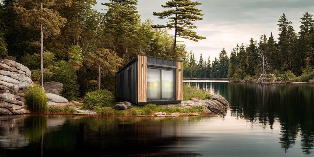 Dom mobilny-okna panoramiczne! 48m2-wykończony POD KLUCZ!