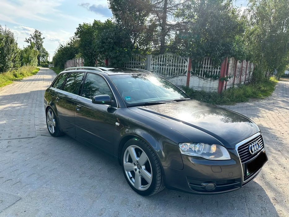 Audi A4 Avant AUDI A4 b7 bogato wyposażone świeżo sprowadzone sline