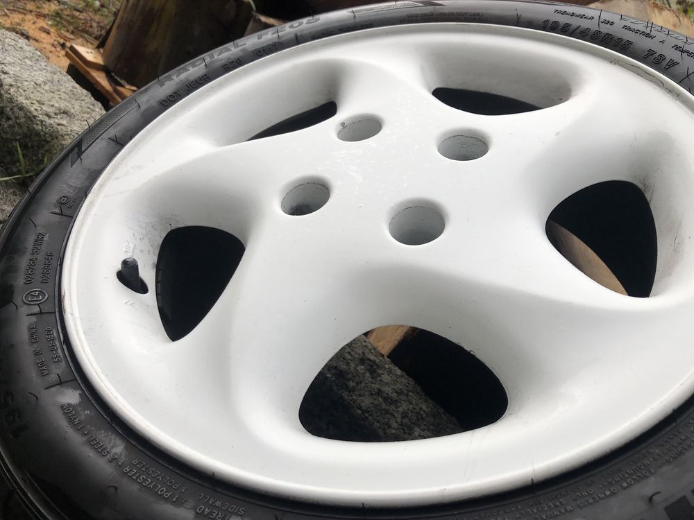 Jantes saxo cup 195/45 R15 com pneus