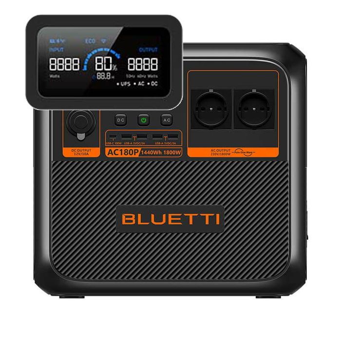 Зарядна станція Bluetti AC180P 1440 вт*год LiFePo4 НОВІ Європа