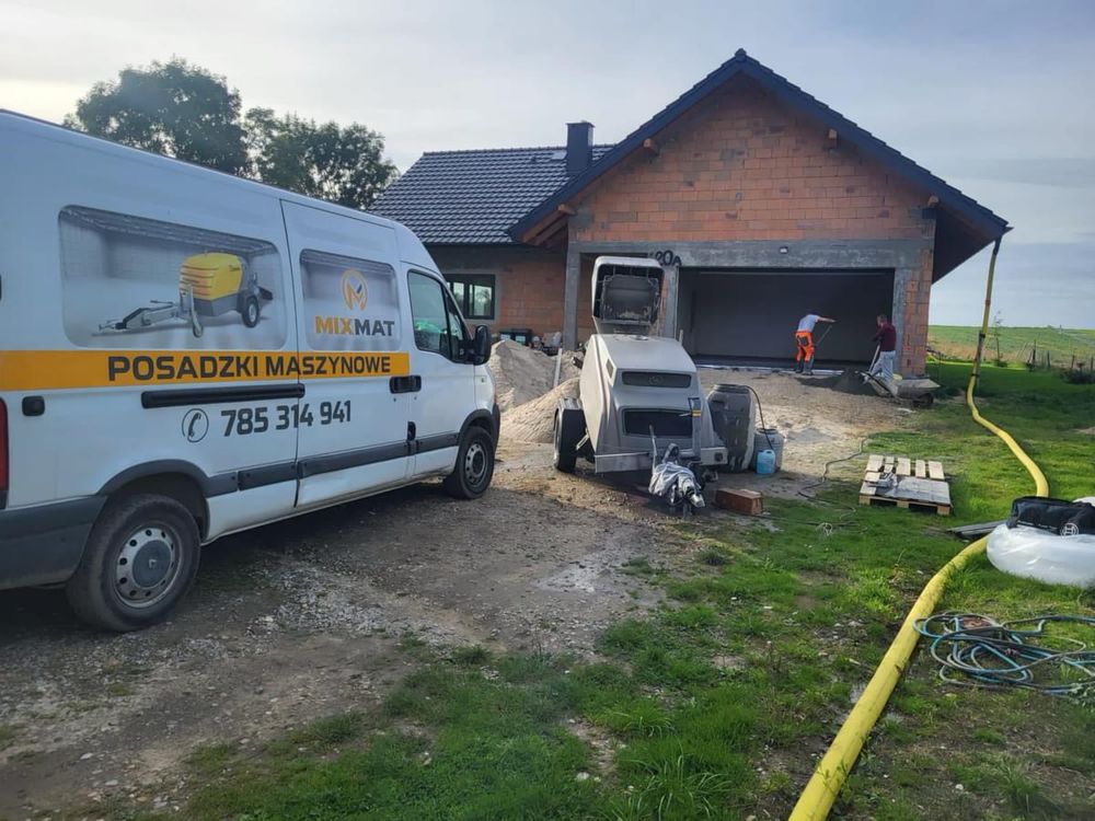 Mixmat - Posadzki maszynowe mixokrerem