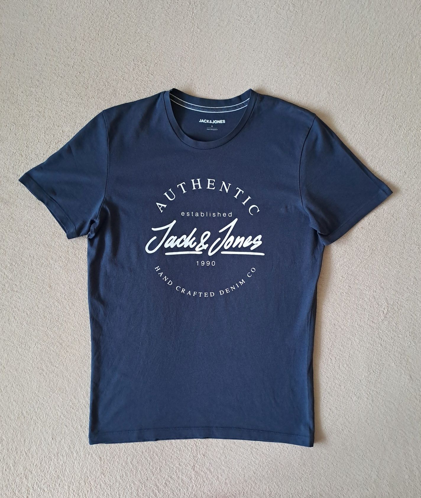 ZESTAW 2 koszulki JACK & JONES roz. S styl klasyka moda komfort