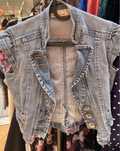 Kamizelka dżinsowa DKNY Jeans rozmiar XS