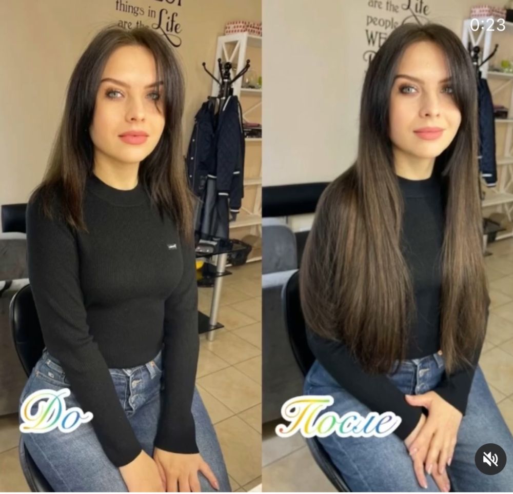 Наращивание волос -hair extension