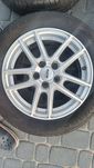 Felgi15 Platin 5x100 Fabia Polo Rapid Ibiza opona lato 6mm 2021r kpl