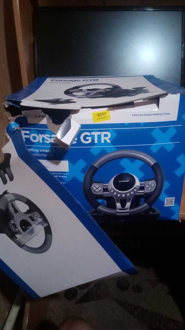 Руль Defender Forsage GTR