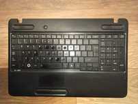 Toshiba Satellite C650: palmrest, kieszeń dysku, zaślepki obudowy
