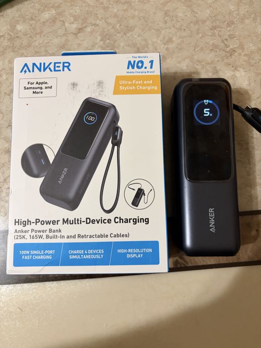 Anker zolo 25000mah 165w powerbank
