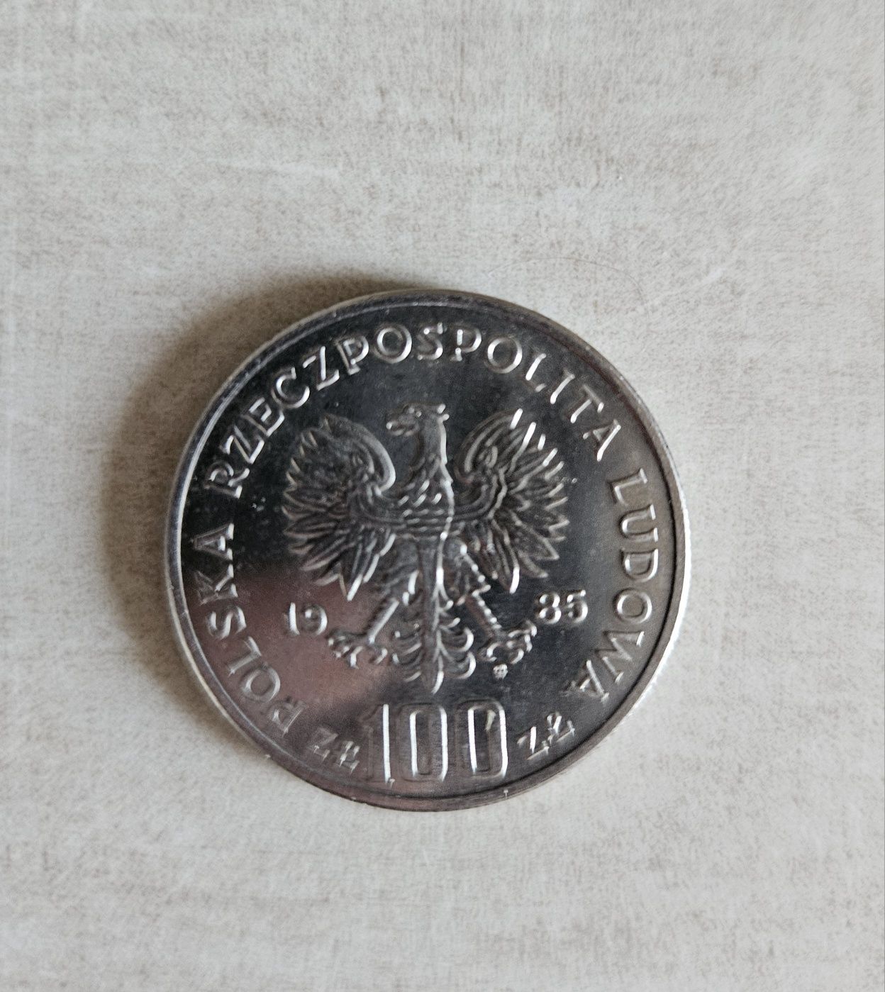 Moneta 100 zł Przemysław II - 1985
