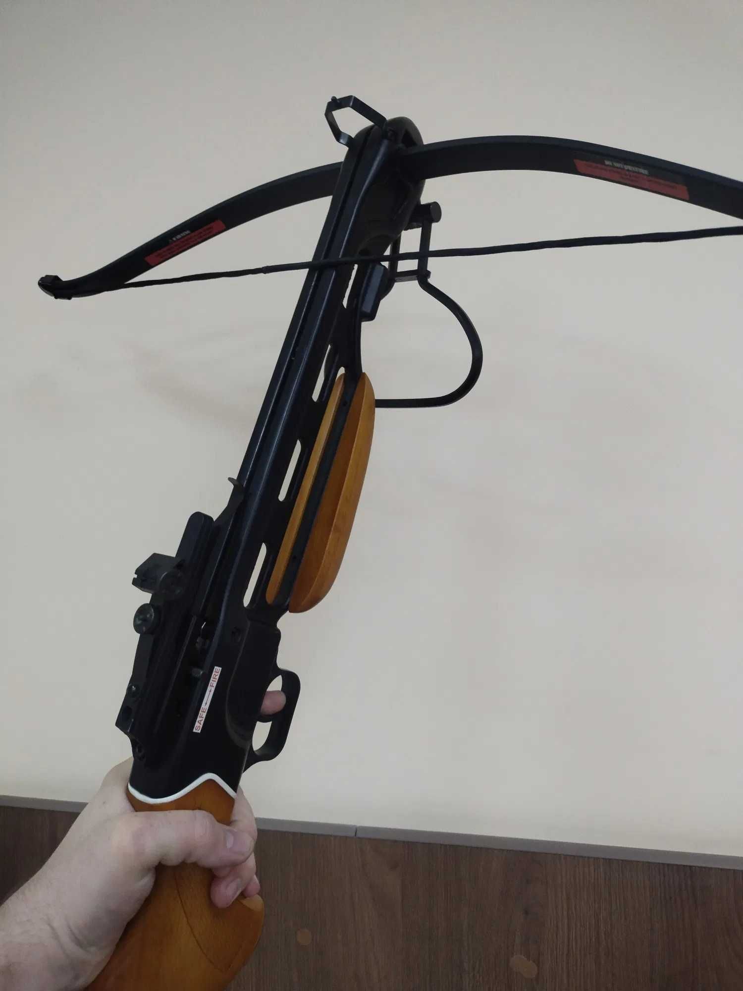 Мощный арбалет для охоты и рыбалки охотничий арбалет Man Kung MK150A1W