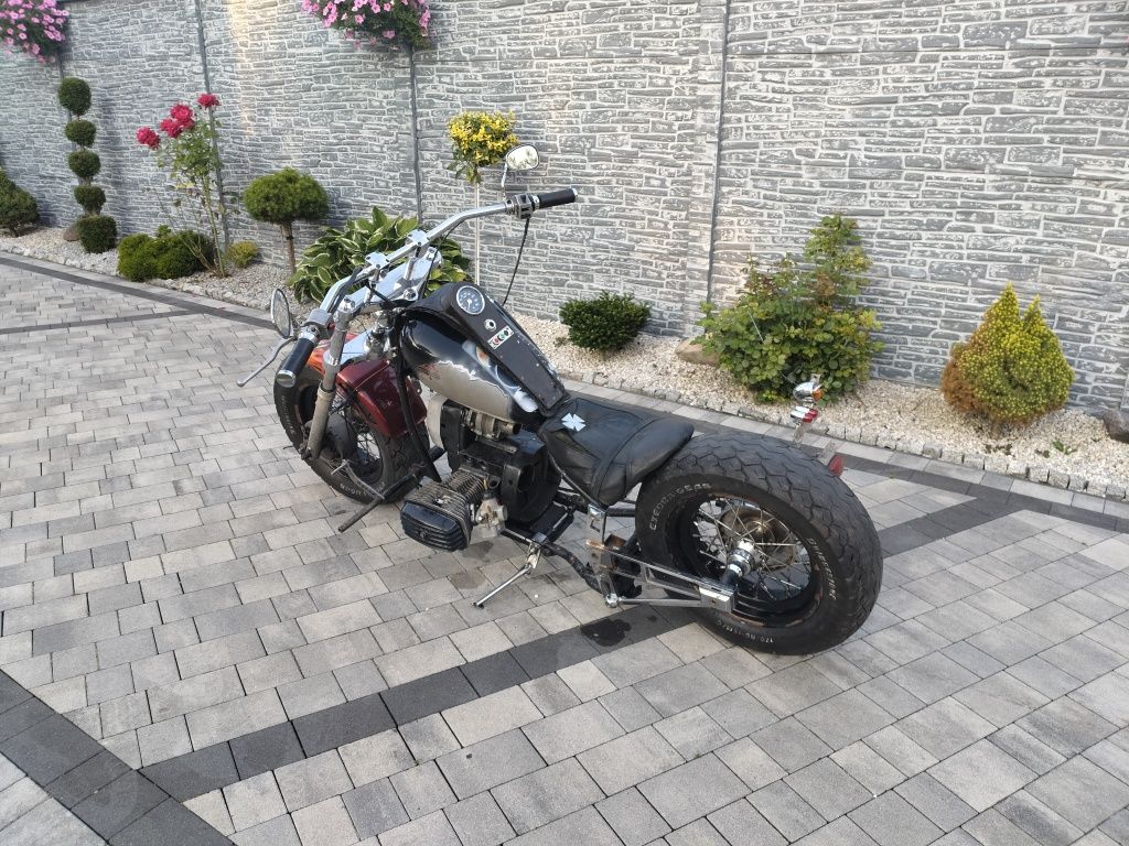 Dniepr 650 custom chopper - indywidualny projekt, chromy, POLECAM!