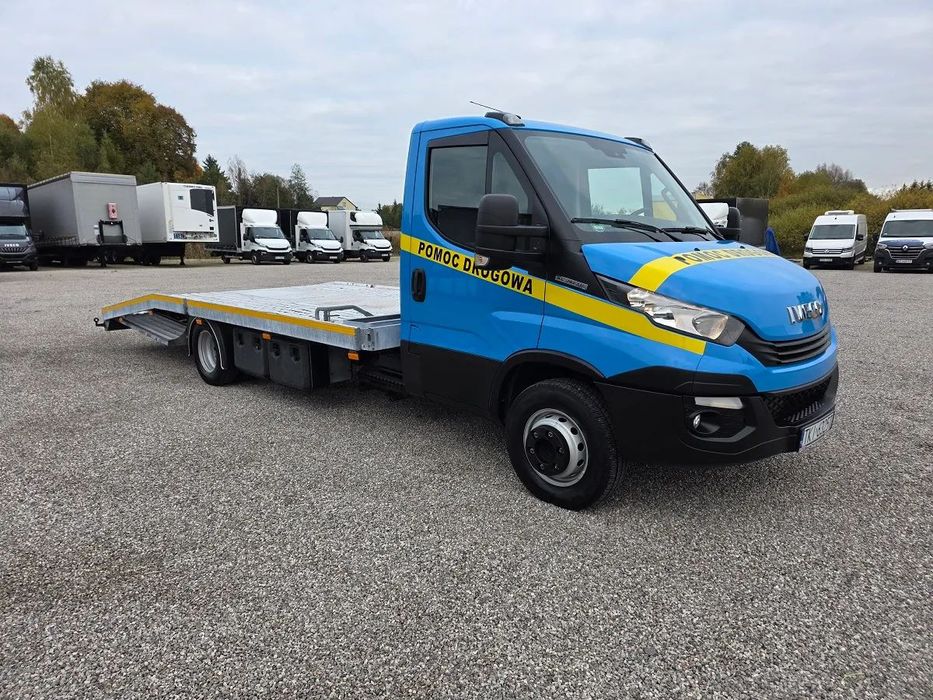 Iveco 70C18 Hi-Matic Pomoc drogowa Pneumatyka