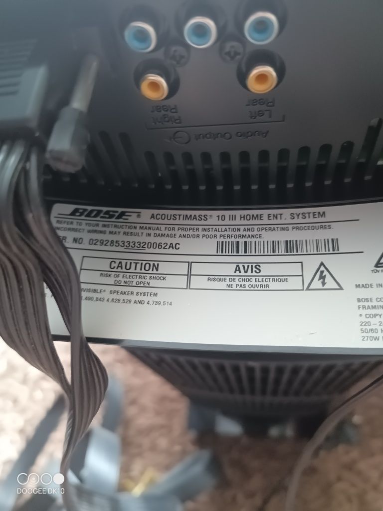 Bose acoustimass 10 lll subwoofer