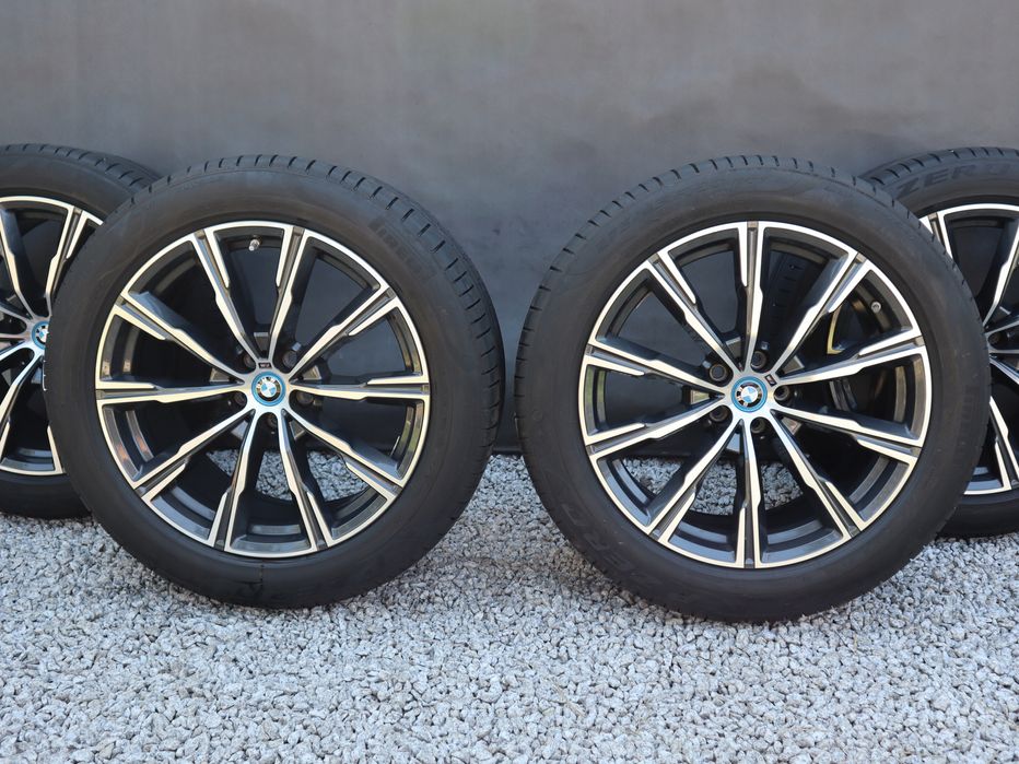 koła felgi bmw oe g05 go6 20 cali wz 740 m x5 x6 oe tpms super stan