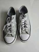 Srebrne trampki Converse, 38.5