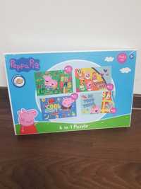 Puzzle Trefl Peppa Pig 4w1  NOWE