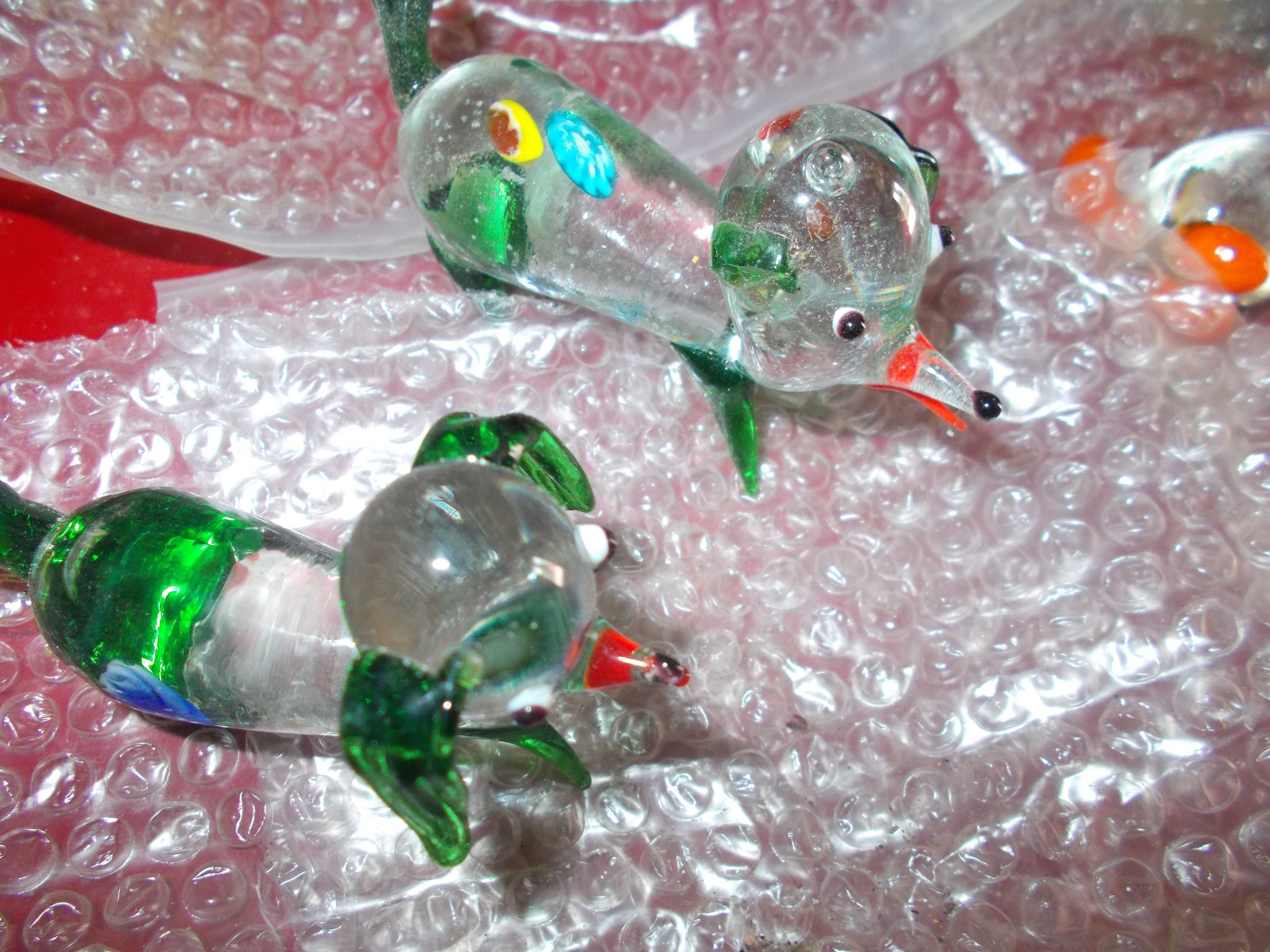 10 cães em cristal. ingleses. lindos.