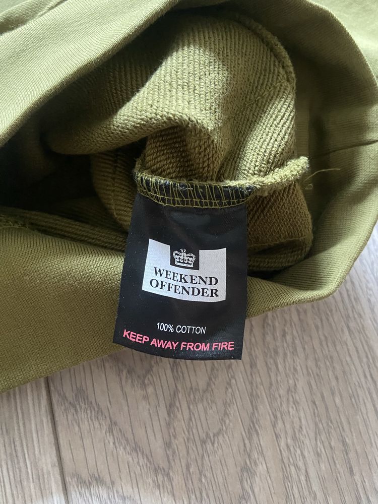 Weekend Offender nylon sweatshirt світшот з нейлоновими вставками