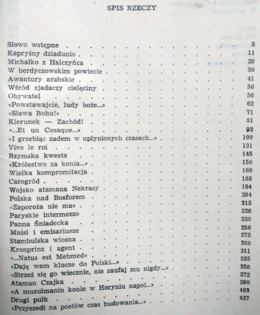 Dziwne życie Sadyka Paszy. Jadwiga Chudzikowska