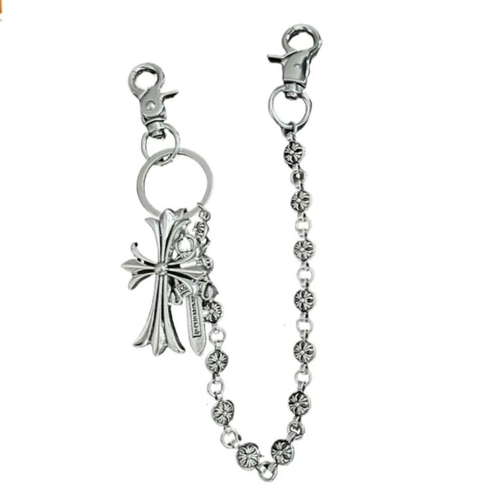 Chrome hearts цепочка на джинси опіум opium