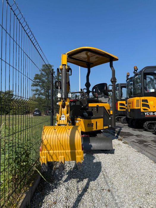 NEX N12 JOY nowa minikoparka silnik Yanmar pompa Shimadzu