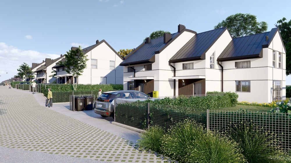 Bezczynszowy bliźniak z ogródkiem – 5 min od Białegostoku, pełne media