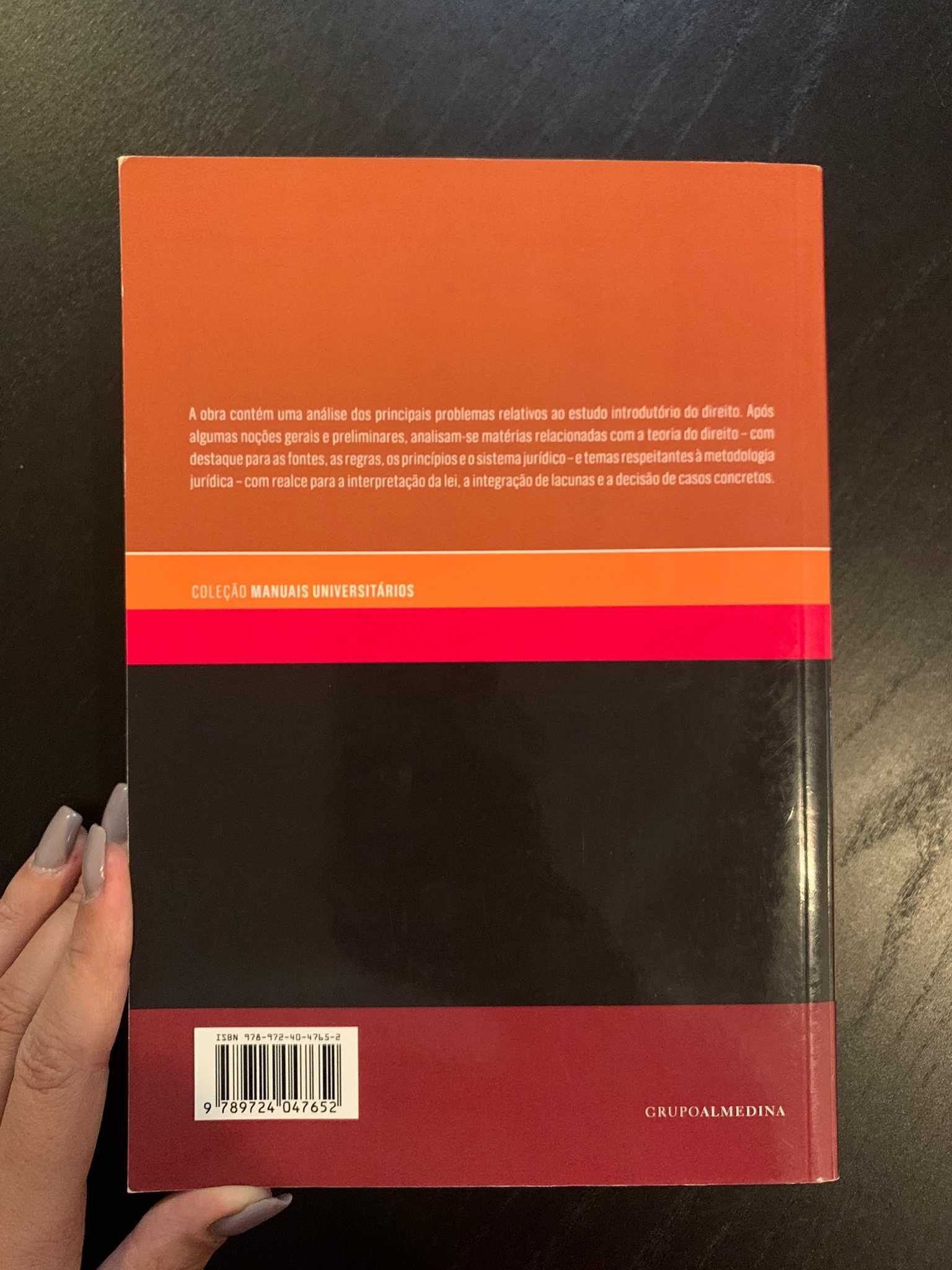 "Introdução ao Direito" - Miguel Sousa - FDUL