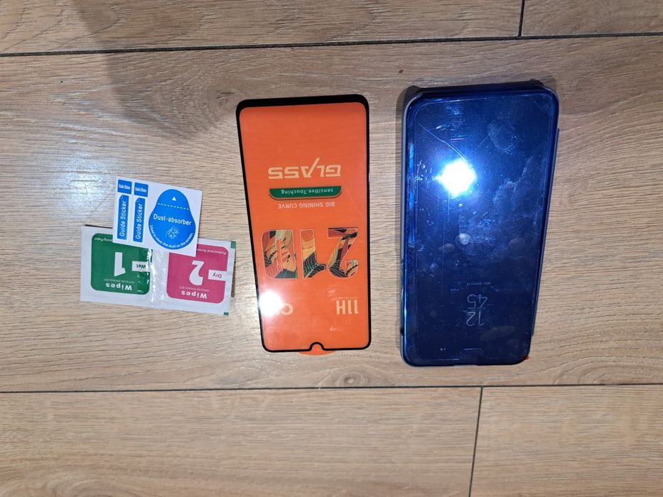 Etui z klapką do Samsung Galaxy A70 niebieski