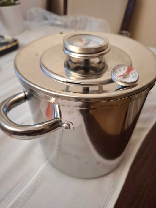 Szynkowar - zestaw z płaszczem wodnym BROWIN 1,5 kg