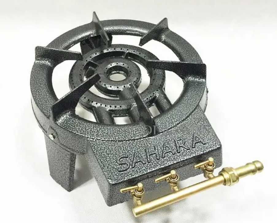 Чавунна газова плита Sarra 9,2 кВт на 3 контури горіння