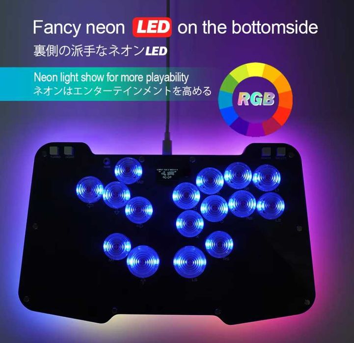 Игровые клавиатуры геймпад Duelpad Zen Ergo-split Duelpad A16 ПК PS4,5