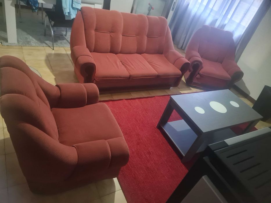 Conjunto sofás sala