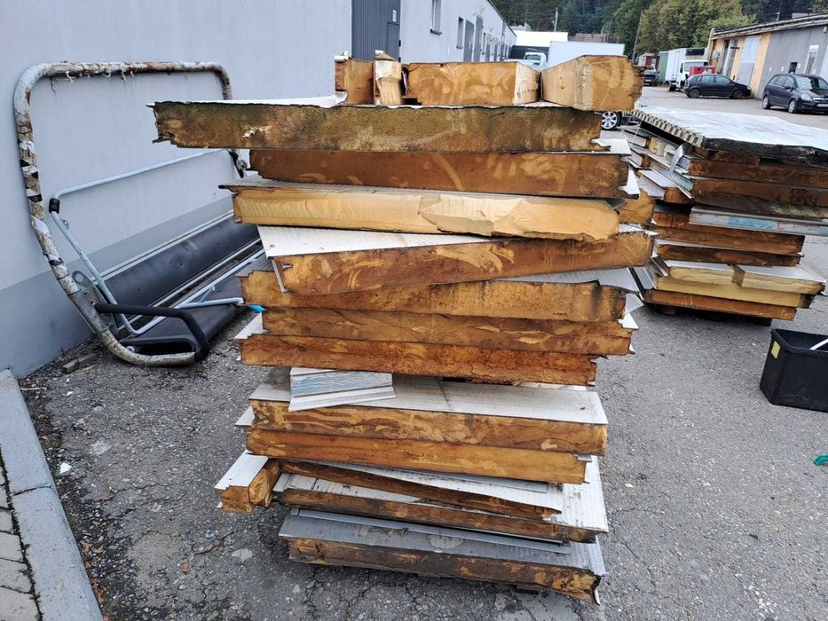 Płyta warstwowa PIR jak obornicka - paleta końcówki grubość 100 mm