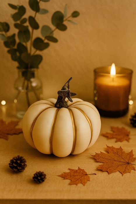 Dynia ozdobna 11,5 cm – elegancka jesienna dekoracja do domu