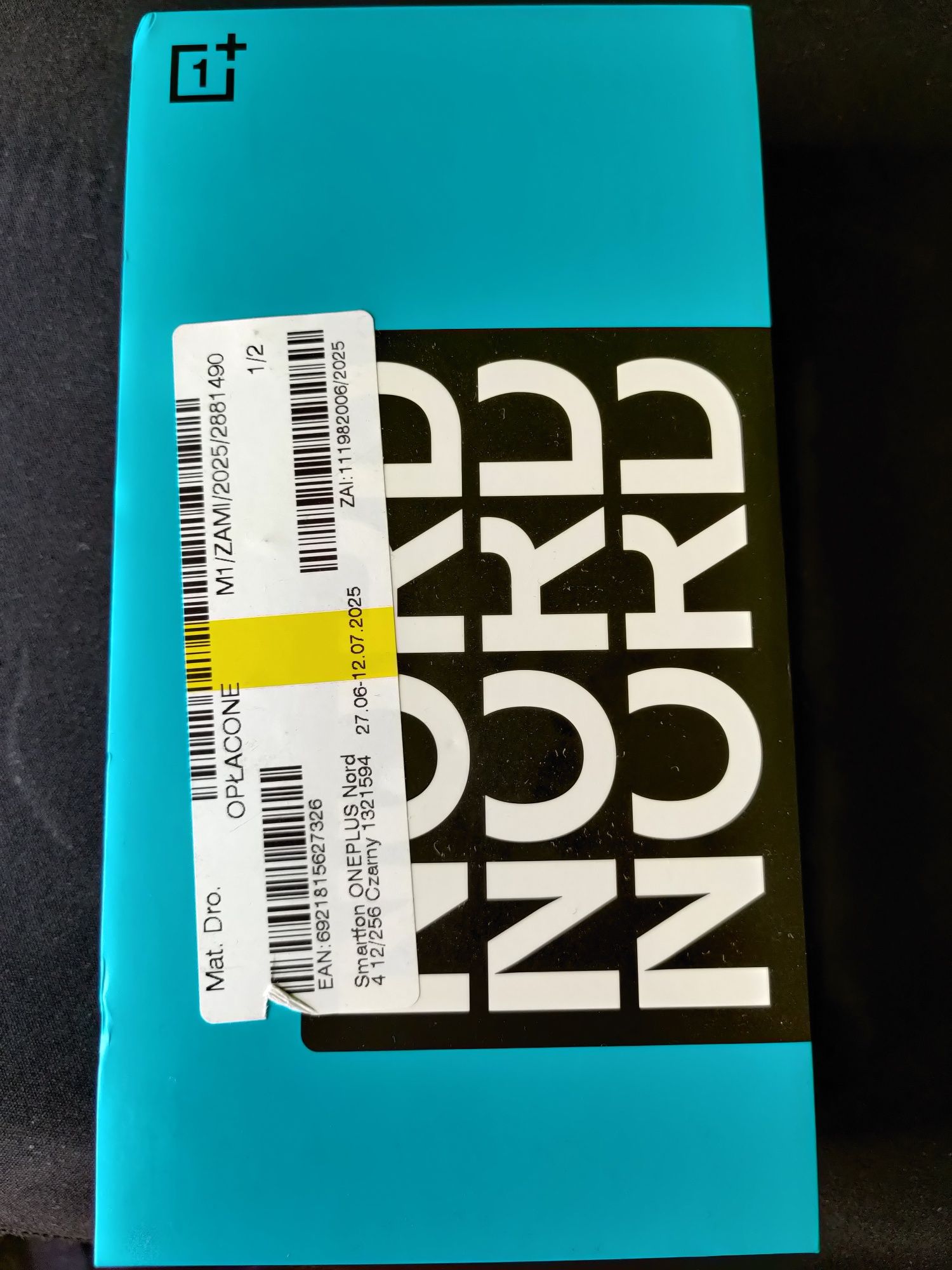 One plus nord 4 Black 12/256 GB