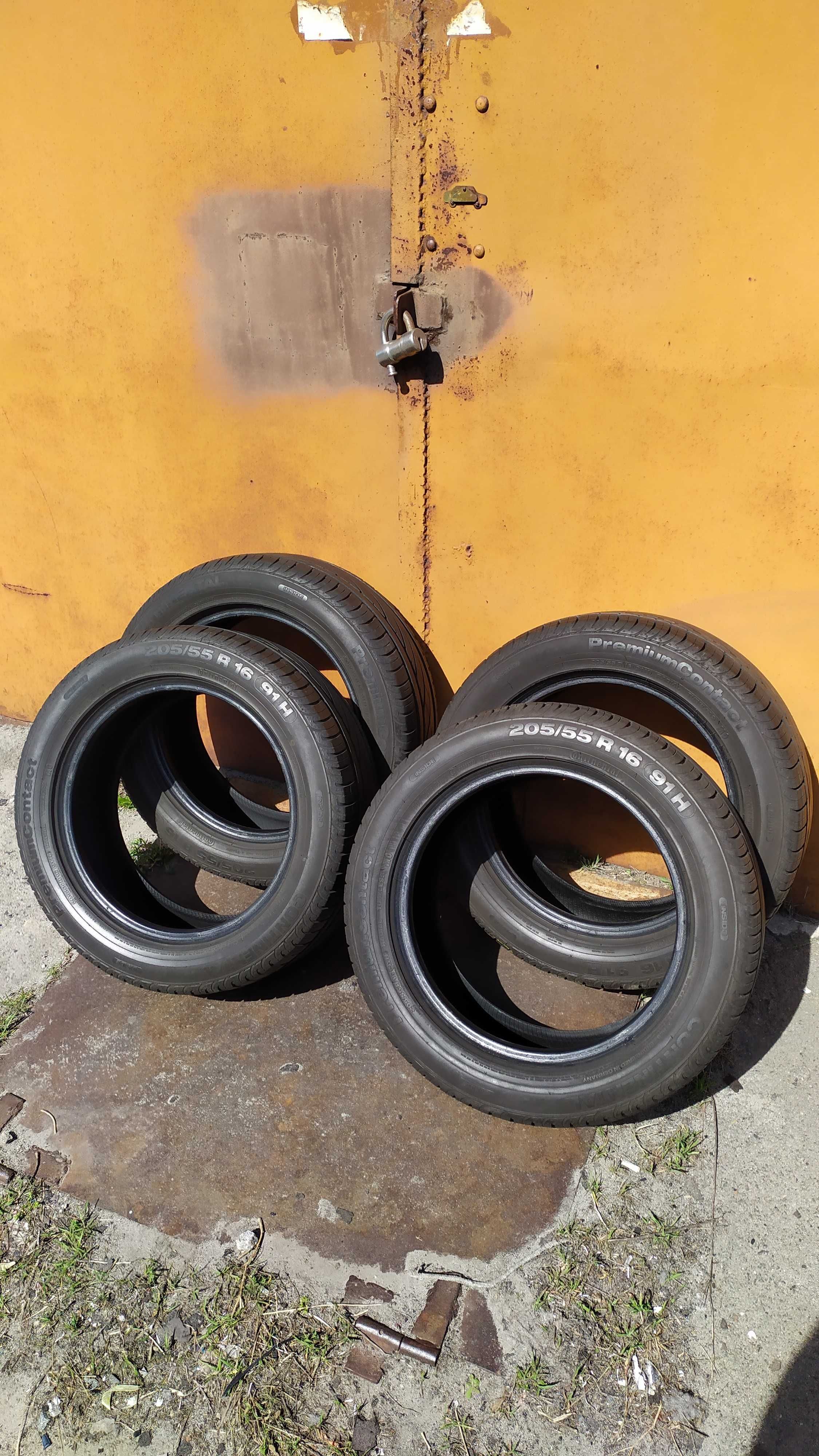 Шини літні 205/55 R 16 continenta premium contact