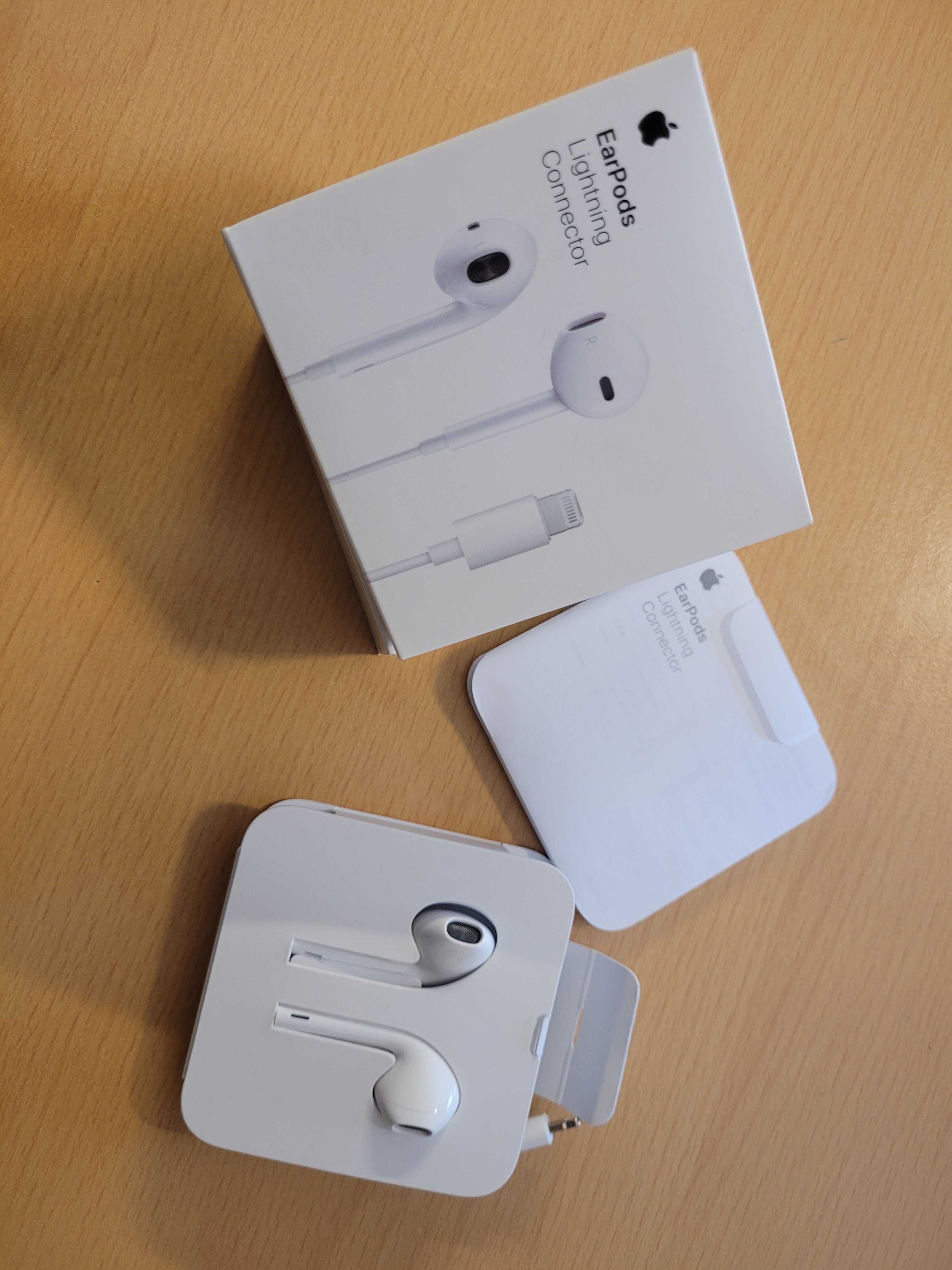 NOWE słuchawki APPLE EarPods Lightning Connector oryginalne nieużywane