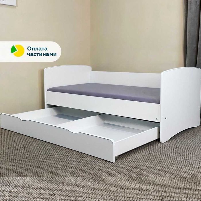 Дитяче ліжко з бортиком | Доставка додому - Розстрочка 80*160