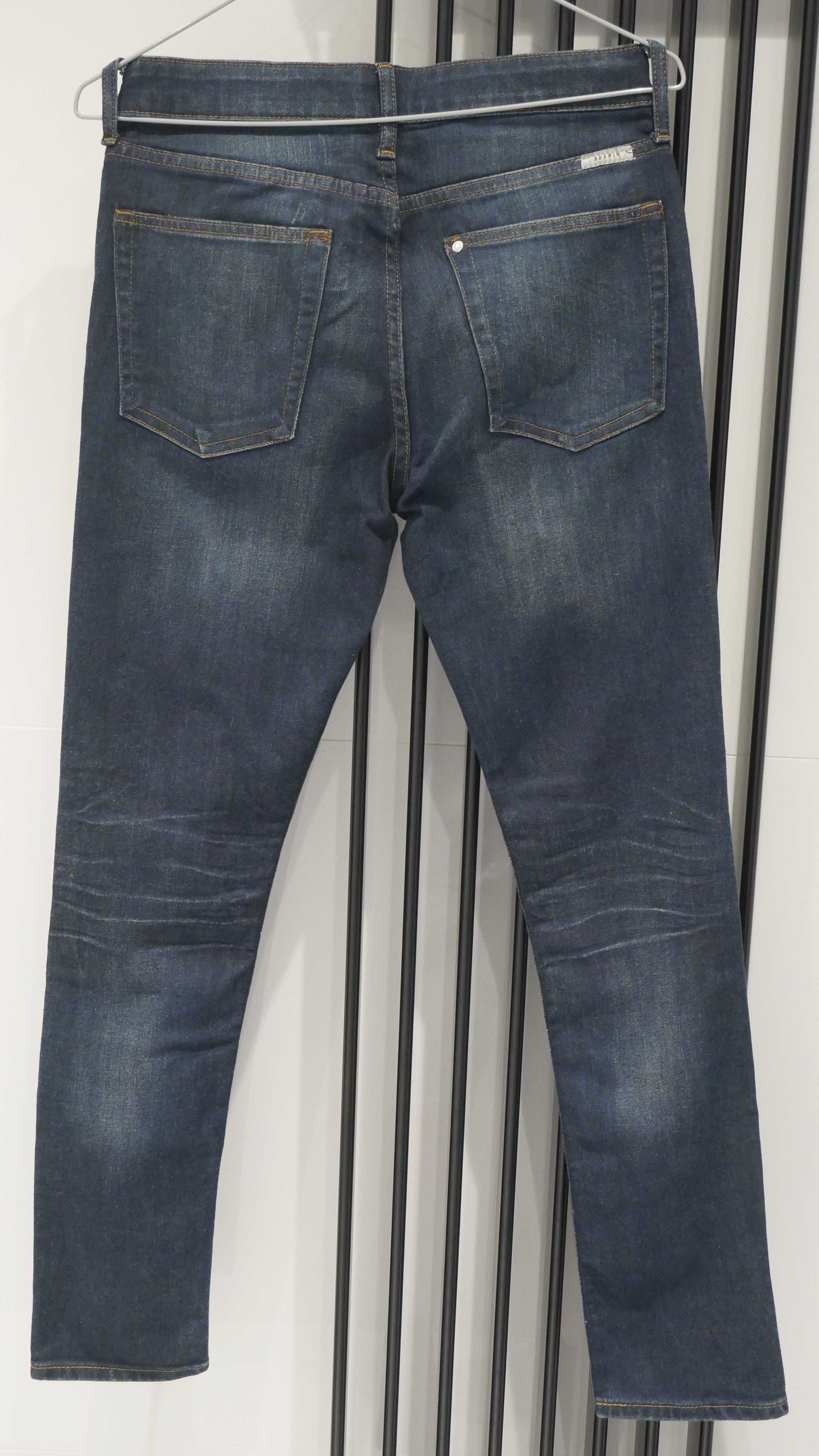 Spodnie Jeansy H&M 158 cm 12-13 Lat Granatowe