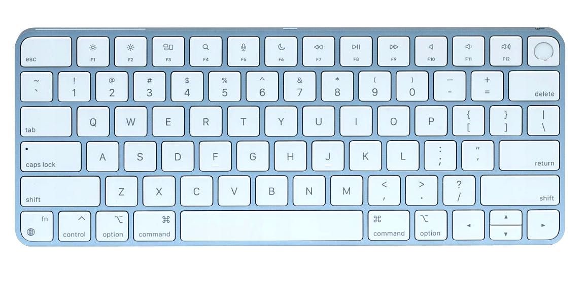 Klawiatura Bezprzewodowa Apple Magic Keyboard z Touch ID Niebieska