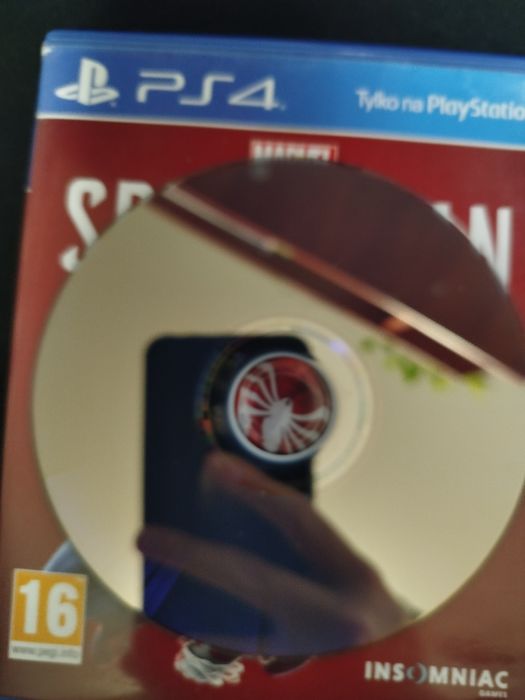 Диск на пс4 Marvel Spider-man