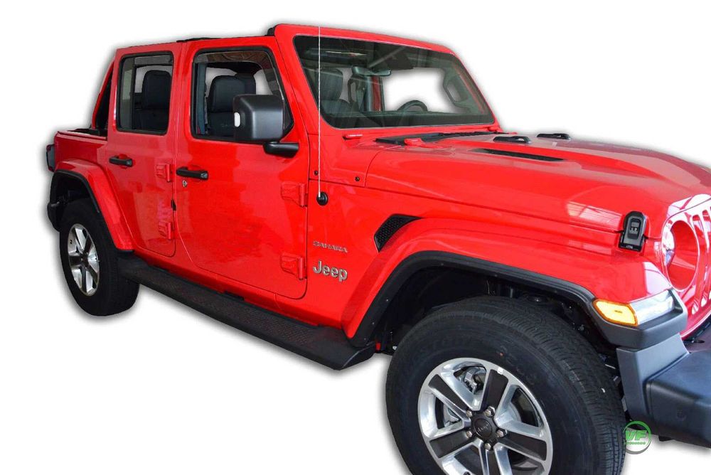 Ветровики вставные Jeep Wrangler JL / Gladiator 2019+ Heko новые 4 шт.
