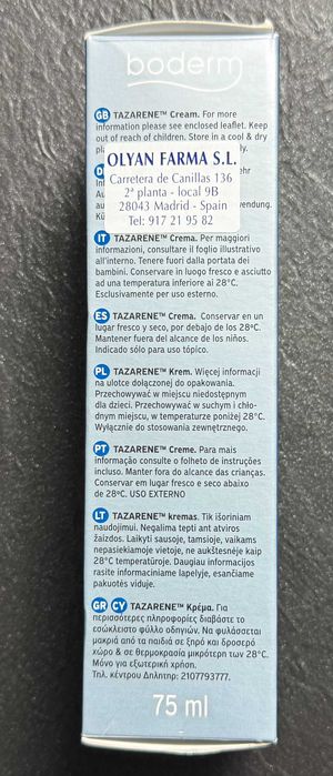 Tazarene Krem 0,05% do skóry suchej 75ml