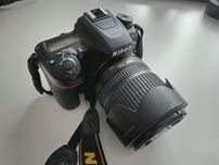 Nikon d7500 + 3 obiektywy + lampa błyskowa