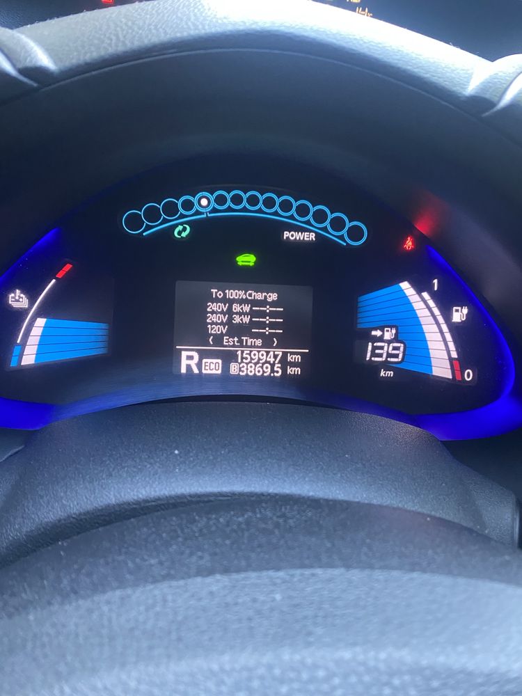 Nissan Leaf 130 км