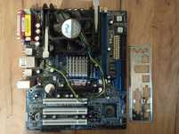 Płyta główna asrock p4vm800 z ramem i procesorem