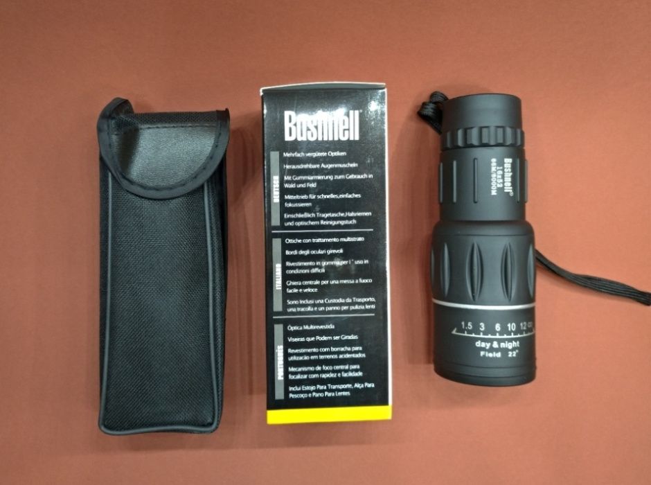 Монокуляр Bushnell 16X52 в чохлі монокль, підзорна труба, бінокль